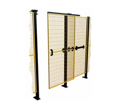 Single Sliding Doors with Telescopic Guide